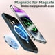 thumbnail image 2 of Luxury PU Leather For Magsafe Magnetic Case For IPhone 14 13 12 11 Pro Max Plus Silicone Bumper Deer Pattern Shockproof Wireless Charging Cover, 2 of 3