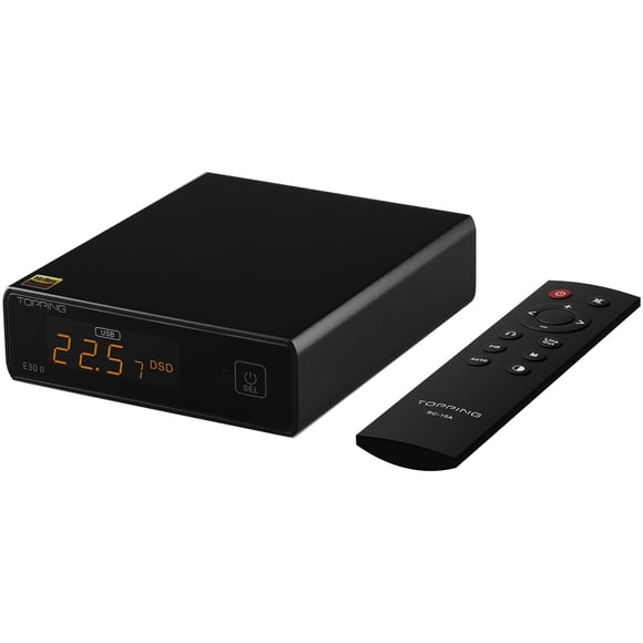 DAC TOPPING E30 II Hi-Res USB/Óptico/Coaxial Negro