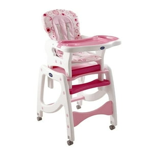 Kidscool - Silla De Comer 3 En 1 Rosado