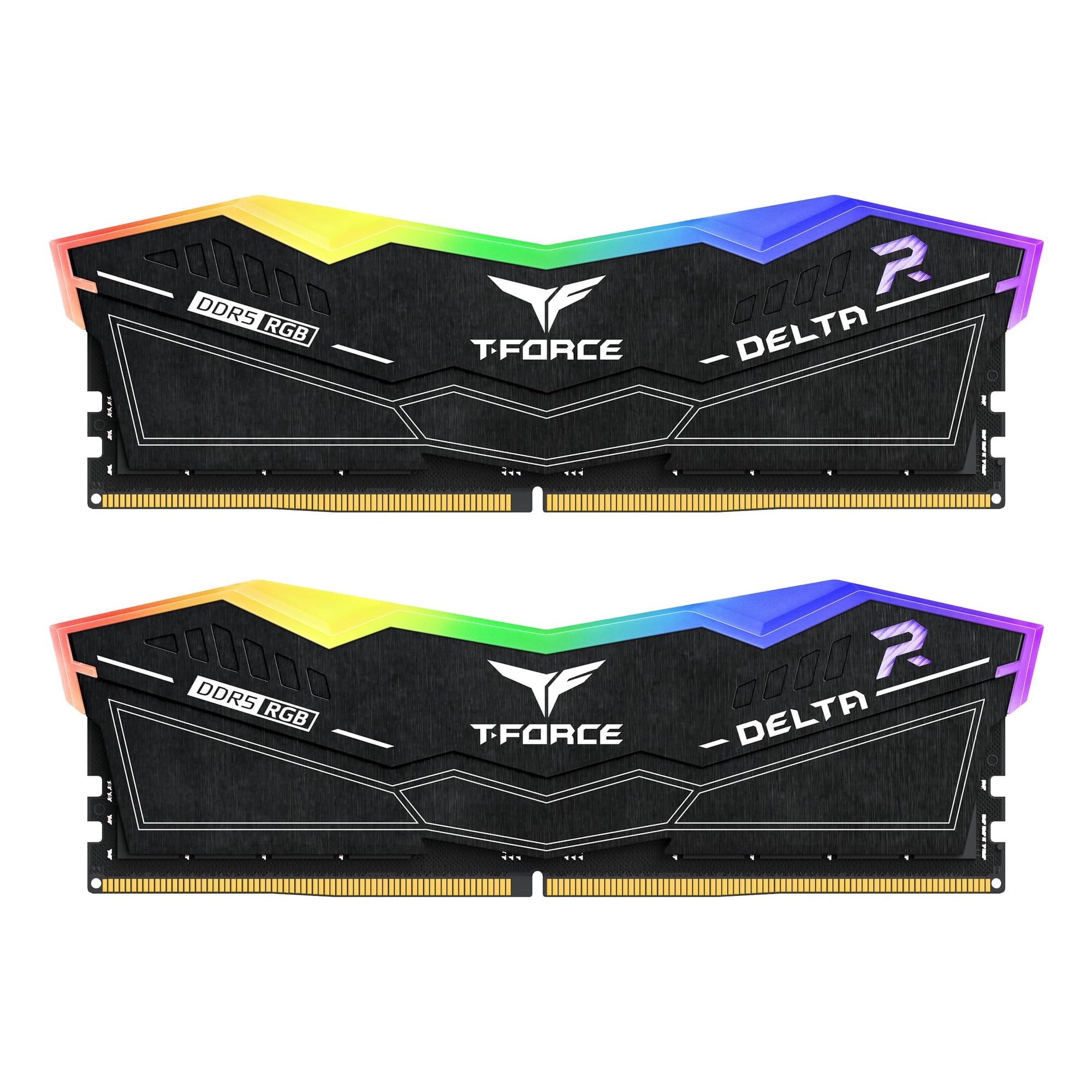 メモリー T-FORCE DELTA RGB 32GB 16x2 DDR5 6000MHz Memoria RAM TEAMGROUP T-Force Delta RGB DDR5 32 GB 6000 MHz | Lider