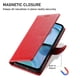 thumbnail image 3 of Funda para FOXDOCK Motorola Moto G55– Cuero Premium, 3 ranuras para tarjetas, Protección contra impactos, 3 of 5