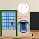 thumbnail image 3 of Organizador de bolsillo para el aula, soporte para calculadoras y teléfonos celulares, 9/20/30/36 bolsillos transparentes, soporte para calculadoras y teléfonos celulares, para colgar en la pared o en, 3 of 8