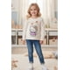 thumbnail image 1 of Polera Niña Hello Kitty beige 10, 1 of 7