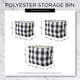 thumbnail image 3 of Pet Storage Bone Dry 6192 con estampado de patas de celosía, rectángulo mediano, 3 of 6