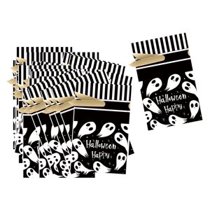 Bothyi - 50 Bolsas De Dulces De Halloween, Bolsas De Regalo, Bolsas De Regalo Para El Hogar, Boda, Fantasma De Navidad