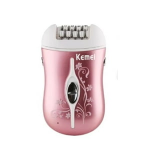 Kemei - Depiladora Afeitadora Y Removedor De Callos 3 En 1 Inalámbrica Mujer