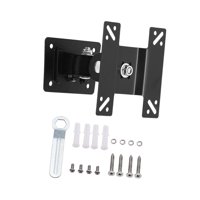 Magideal - Soporte De Pared Para Tv, Giratorio, Inclinable, Pantalla Plana, Fijación De Montaje En Pared Con Tornillos De Instalación, Soporte Universal Para Eje Giratorio De Metal.