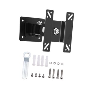 Magideal - Soporte De Pared Para Tv, Giratorio, Inclinable, Pantalla Plana, Fijación De Montaje En Pared Con Tornillos De Instalación, Soporte Universal Para Eje Giratorio De Metal.