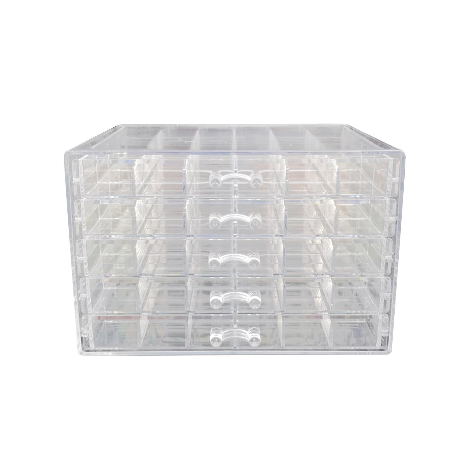 Ioensy - Caja Organizadora De Almacenamiento Para Pendientes, Estante De Exhibición, Organizador De Joyas Para Mujeres Y Niñas, 5 Capas, 120 Rejillas