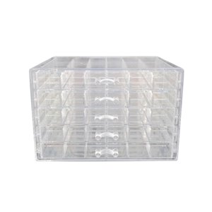 Ioensy - Caja Organizadora De Almacenamiento Para Pendientes, Estante De Exhibición, Organizador De Joyas Para Mujeres Y Niñas, 5 Capas, 120 Rejillas