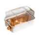 thumbnail image 4 of Guinea Pig Travel Hamster Carrier Jaula Para Gerbil Sugar Glider Hámster Enano Estilo B Naranja, 4 of 5