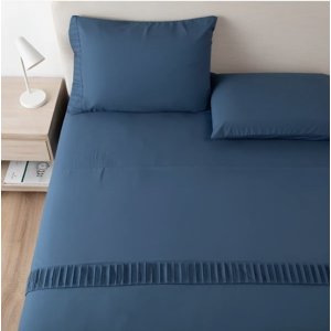 Riqui - Sábanas De Lujo King Azul Marino