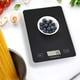 thumbnail image 2 of Gramera Digital Pesa Gramera Cocina Pesa Alimentos 5kg/0.01g Negro 5 Kg, 2 of 9