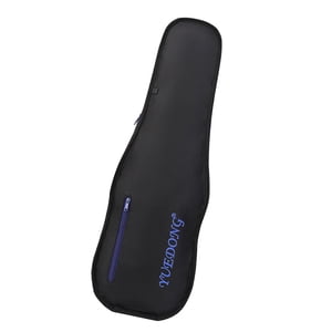 Magideal - 4/4 Caja De Violín De Violín De Tamaño Completo Caja De Almacenamiento De Mochila Ajustable Protección De Bolsas De Transportista Elegante Para Amante Negro