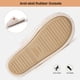 thumbnail image 5 of Pantuflas Fuzzy de Espuma Viscoelástica para Mujer EverFoams en Color Crema, 5 of 9