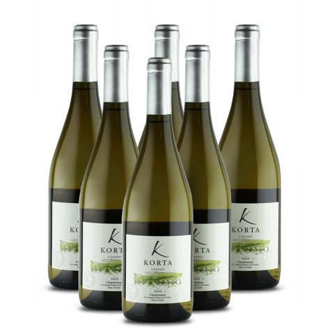 Korta - Vino Classic Chardonnay, 6 Unidades