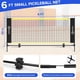 thumbnail image 2 of Set de red de pickleball GOOX de 6 pies, mini, portátil, para interior y exterior, 2 of 7