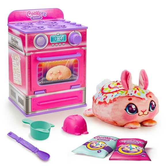Figura Coleccionable Cookeez Makery Set Horno Mascota Canela