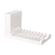 thumbnail image 1 of Estante Para Secar Platos, Utensilios De Cocina Plegables, Estante Para Platos Para El Hogar, Mostrador, Cocina, Blanco, 1 of 5