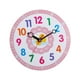 thumbnail image 3 of Reloj de pared educativo para niños, reloj infantil que no hace , reloj educativo analógico silencioso para niños para estudio, escuela, niños y, 3 of 5