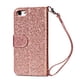 thumbnail image 5 of Funda Para Elegante Funda Iphone Se3/se2 Glitter Con Cremallera-ideal Para El Uso Diario, 5 of 5