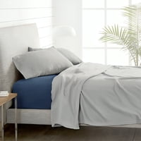 Sábanas Polar Lisa Composé 2 Plazas / Gris-Azul – Doral