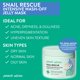 thumbnail image 2 of Mascarilla facial Peach Slices Snail Rescue con 95% de mucina de caracol, 100 ml, 2 of 8