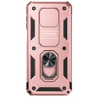 Estuche Gangxun Para Xiaomi Redmi Note 9 Pro, Soporte Giratorio 360°, Estilo Mecánico Y Magnético