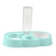 thumbnail image 4 of Cuenco Para Mascotas Con Dispensador De Agua, Comedero Para Mascotas, Fácil De Limpiar, Para Perros Medianos Y Pequeños, Color Azul Claro, 4 of 5