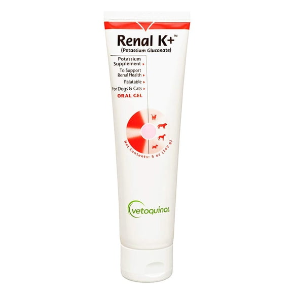 Suplemento En Gel Renal K+ Potassium Para Perros Y Gatos