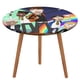 thumbnail image 1 of Dodo theme Fitted Round Tablecloths Elastic Edged Table Covers Waterproof Table Cloth For Kitchen Holiday Party Tables Decor 150cm, 1 of 6