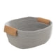 thumbnail image 2 of Canasta De Lavandería Plegable Para Ropa, Cuerda Tejida, Manta, Cesto De Almacenamiento, Contenedor Gris S, 2 of 5