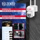 thumbnail image 3 of Pack X3 Camara De Seguridad Wifi Impermeable Zeker 4mp 5g, 3 of 12