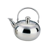 Bothyi - Tetera De Acero Inoxidable Espesada Para Estufas, Olla Para Acampar, Navidad, 1L