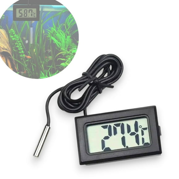 Mini Termometro Digital Termometro Ambiental Con Sonda Lcd