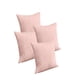 thumbnail image 1 of Pack De 4 Fundas De Cojin Serie Hojas 45x45 Cm Rosa, 1 of 4