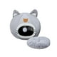 thumbnail image 3 of Nido Semicerrado Para Perros Y Gatos, Caseta Acogedora Con Juguete Colgante, Cama Para Gatos Snooze Para Perros XL, 3 of 6