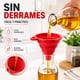 thumbnail image 4 of Embudo Plegable de Silicona para Cocina y Botellas 9x8cm Ahorro de Espacio sin Derrames, 4 of 9