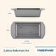 thumbnail image 2 of Juego de moldes antiadherentes para pastel de carne y pan Bakeware Farberware, color gris, 2 of 9