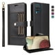thumbnail image 1 of FOXDOCK Funda tipo Cartera para Samsung Galaxy A12/M12 – Cubierta de Cuero PU con Múltiples Ranuras, Bolsillo para Efectivo y Correa de Muñeca, 1 of 6