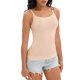 thumbnail image 4 of REFINED ATTIRE Camiseta sin mangas para mujer Regreso a clases Tirantes ajustables Control de abdomen Sin rastro Camisolas moldeadoras XL Beige, 4 of 6