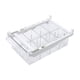 thumbnail image 4 of Nevera Cajón Organizador Caja de Almacenamiento Transparente Extraíble Reutilizable Cocina Contenedores de Almacenamiento Extensibles Refrigerador Org 8 rejillas, 4 of 5