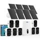thumbnail image 1 of Cámara de Seguridad Hiseeu Kit 8 Cámaras Solar Inalámbrico 4MP 1TB, 1 of 9