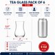 thumbnail image 2 of Juego de 6 vasos de té yersiz de 120 ml con cintura estrecha, 2 of 6