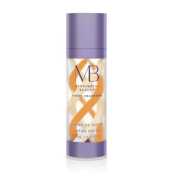 Crema hidratante nocturna Meaningful Beauty Crème De Serum con melón