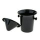 thumbnail image 5 of Moda De Cubo De Champán Con Escupidera De Vino De Plástico Negro Con Asas De Transporte, 5 of 5
