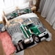 thumbnail image 3 of Truck Forest Snow Pattern Quilt Cover Set Duvet Cover Bedding Pillowcases3-Piece Bedding Set (1 Duvet Cover + 2 Pillow Shams), 3 of 3