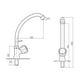 thumbnail image 3 of Llave Lavaplatos Mossini Metal Cromo, 3 of 3