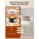thumbnail image 5 of Vaporizador de alimentos FOHERE de 13,7 cuartos de galón con cestas de 3 niveles sin BPA de 800 W, 5 of 9