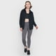 thumbnail image 4 of Polerón Mujer Deportivo Zipper Negro Corona, 4 of 5